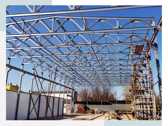 Строительство цехов в Бузулук от 625 руб. под ключ