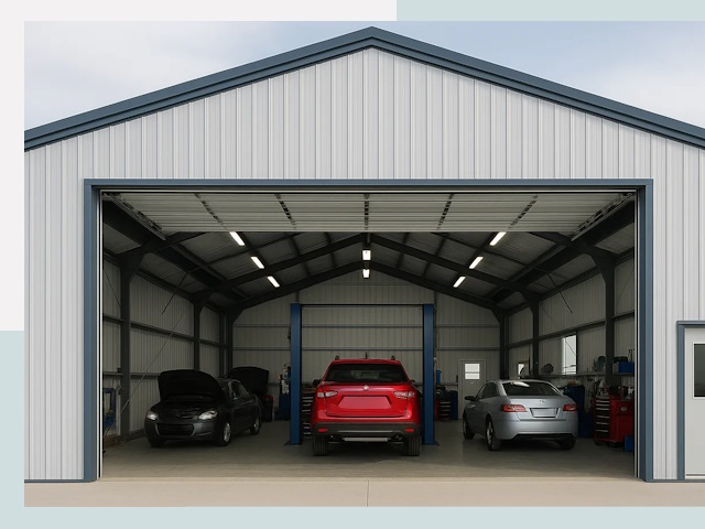 Ангары из сэндвич панелей от 625 руб. в Бузулук