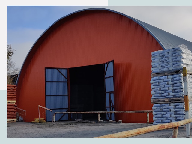 Полукруглые ангары по цене от 625 руб. в Бузулук