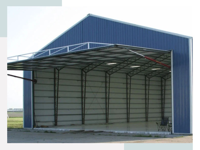 Прямо стенные ангары в Бузулуке