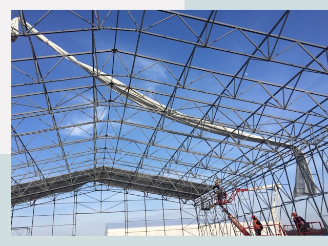 Шатровые ангары от 625 руб. в Бузулуке и Оренбургской области