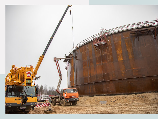 Монтаж резервуаров в Бузулуке от 625 руб. за м³