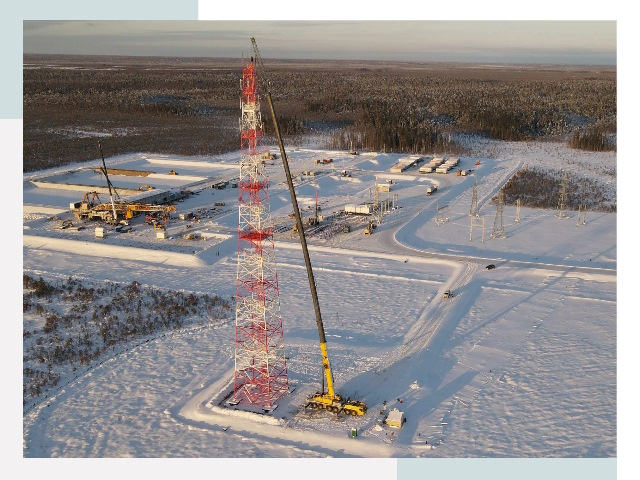 Мачты связи в Бузулуке