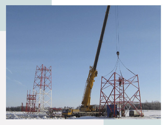 Монтаж вышек связи в Бузулуке