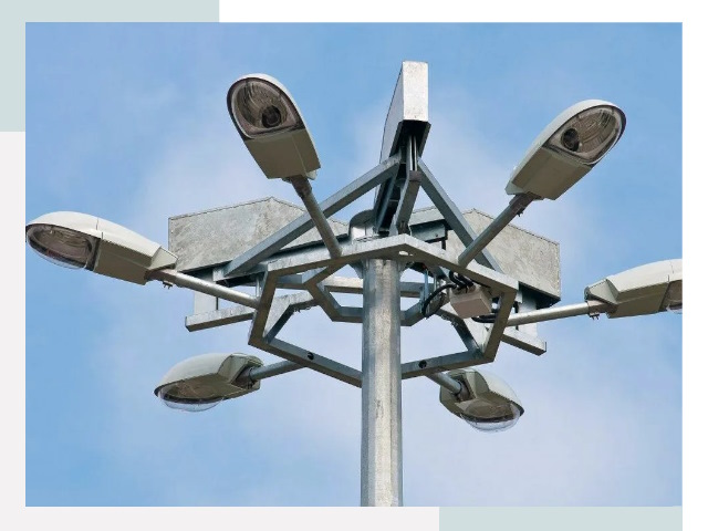 Монтаж осветительных мачт в Бузулуке