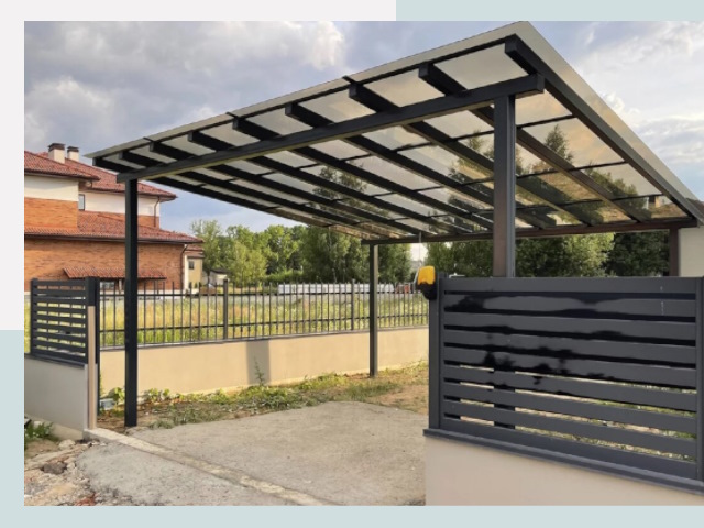 Металлические навесы в Бузулук от 625 руб. за м²