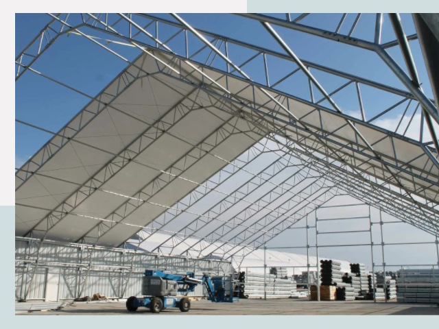 Каркасно-тентовые сооружения от СтальСтрой-Бзл по цене 625 руб.