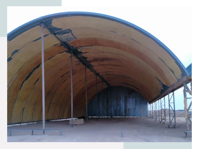 Реконструкция ангаров в Бузулуке