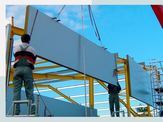 Монтаж сэндвич-панелей в Бузулуке от 625 руб.