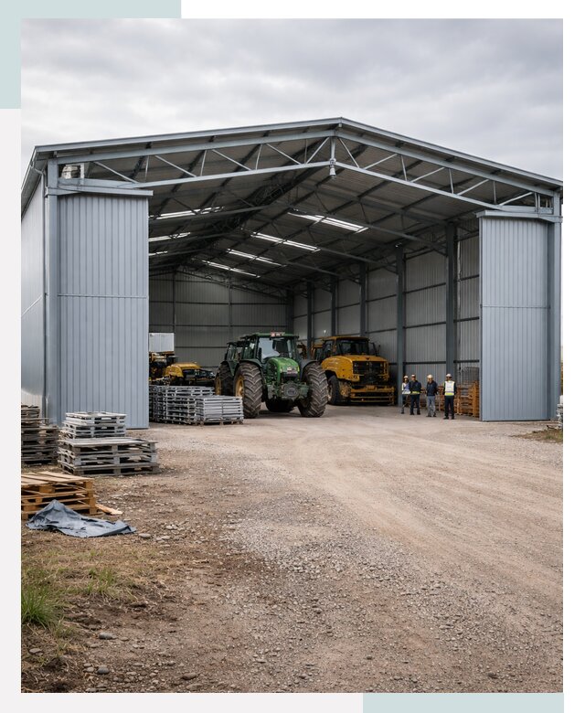 Ангары для сельхозтехники в Бузулуке от 20848 р. | СтальСтрой-Бзл