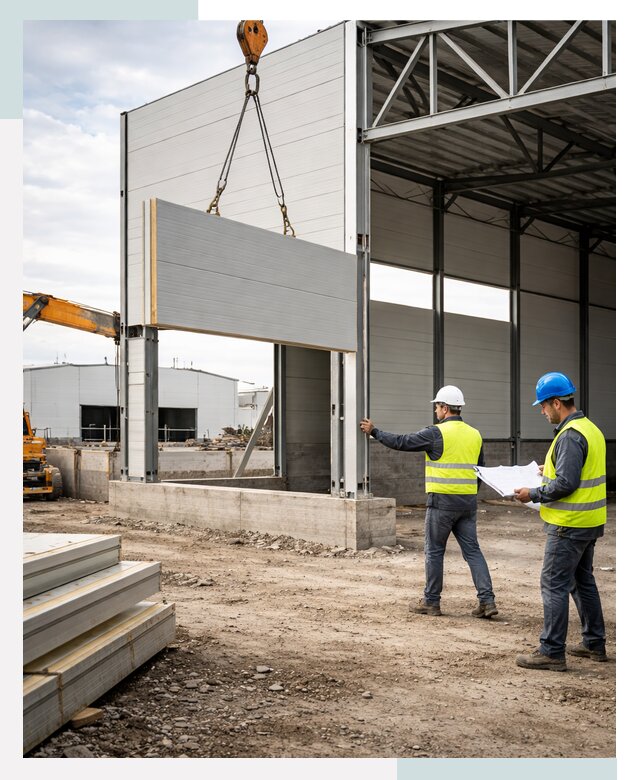 Склад из сэндвич панелей под ключ в Бузулуке от 9903 р. | СтальСтрой-Бзл