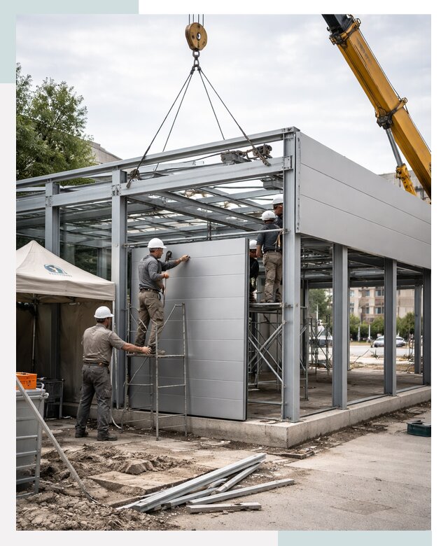 СтальСтрой-Бзл: торговый павильон под ключ в Бузулуке от 36484 р.