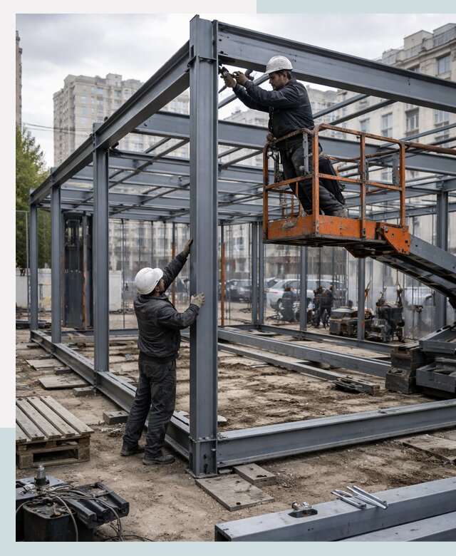 Строительство и монтаж торговых павильонов под ключ в Бузулуке