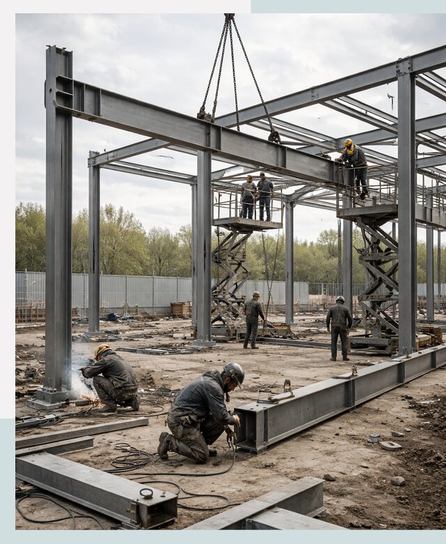 Строительство выставочных павильонов из металлоконструкций в Бузулуке